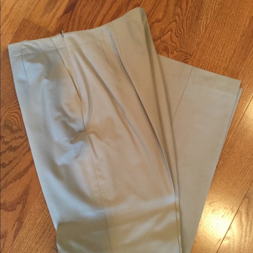 Talbots beige fully lined pants